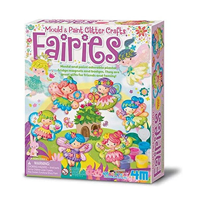 4M Mould & Paint Glitter Fairies