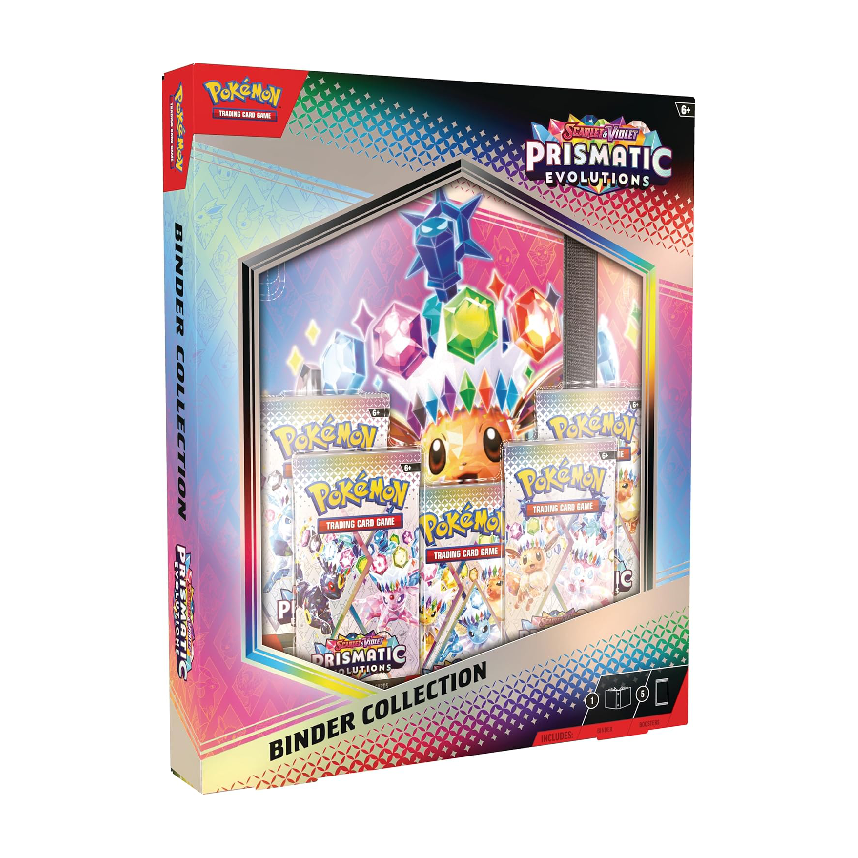 Pokemon TCG SV8.5 Prismatic Evolutions Binder Collection