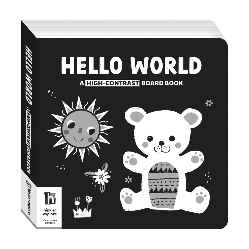 Hello World: A High-Contrast Board Book