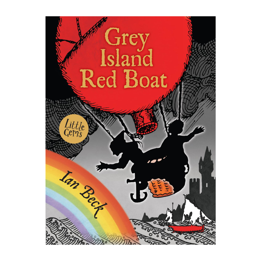 Little Gems: Grey Island Red Boat