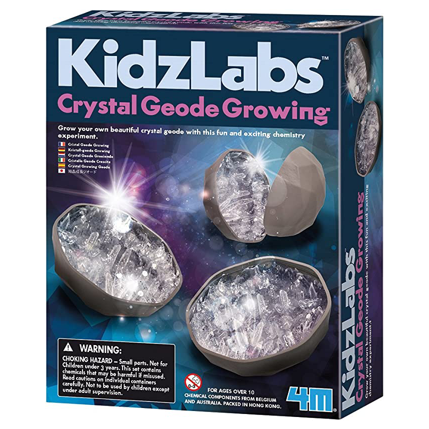 4M KidzLabs Geode Crystal Growing