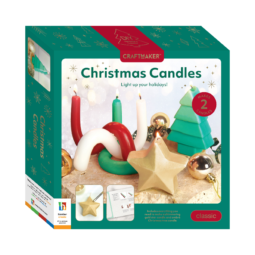 Craft Maker Classic Christmas Candles Kit