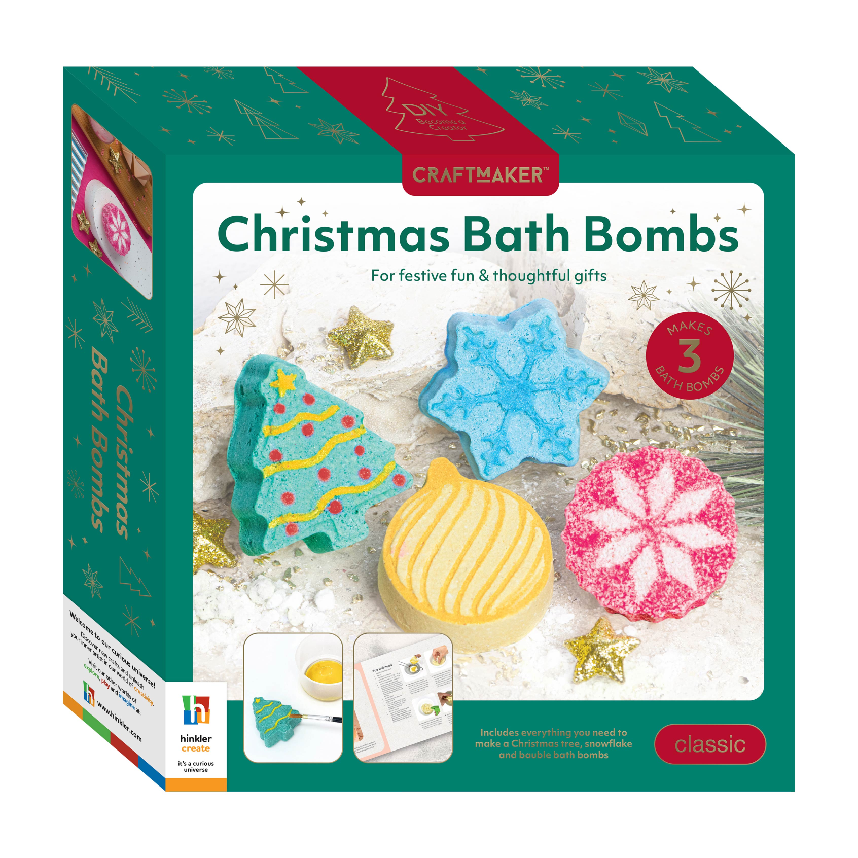 Craft Maker Classic Christmas Bath Bombs Kit