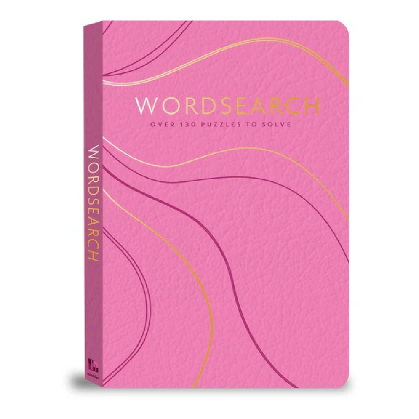 Faux Leather Puzzle Word Search (Pink)