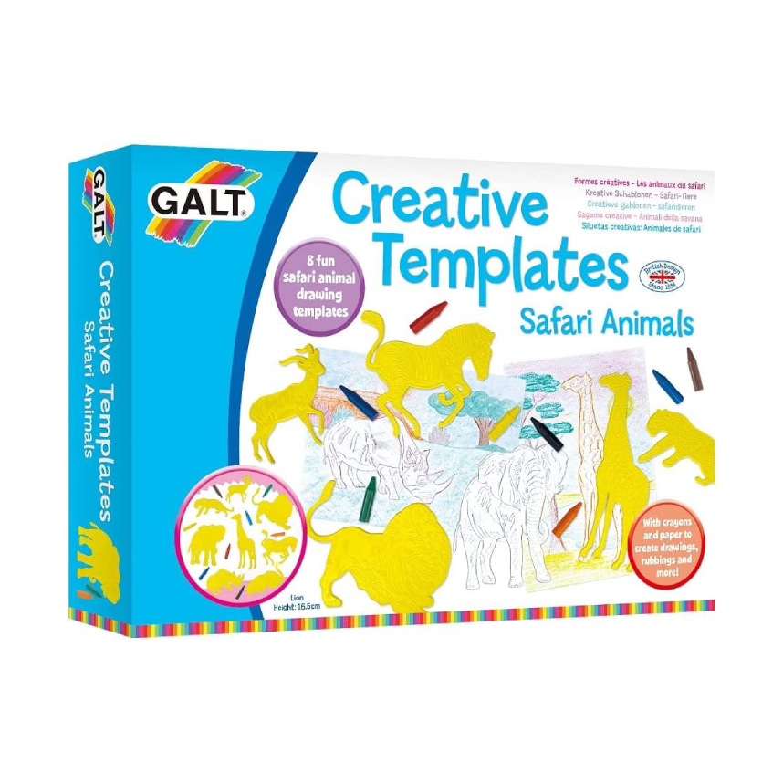 Galt Creative Templates Safari Animals