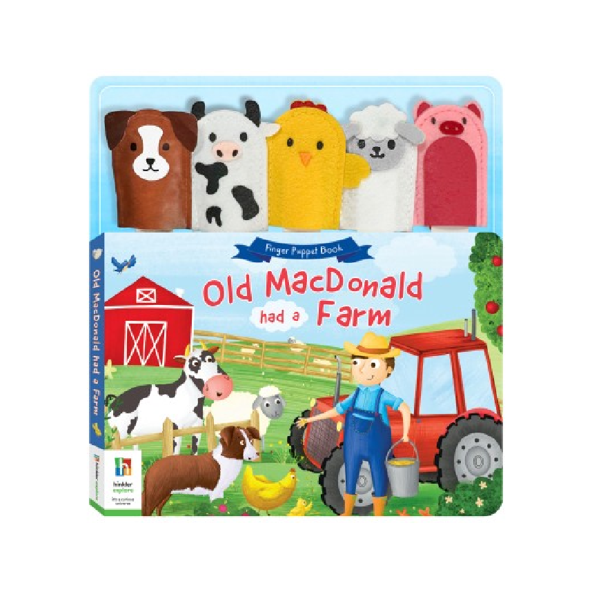 Old Macdonald Had A Farm Finger Puppet Book