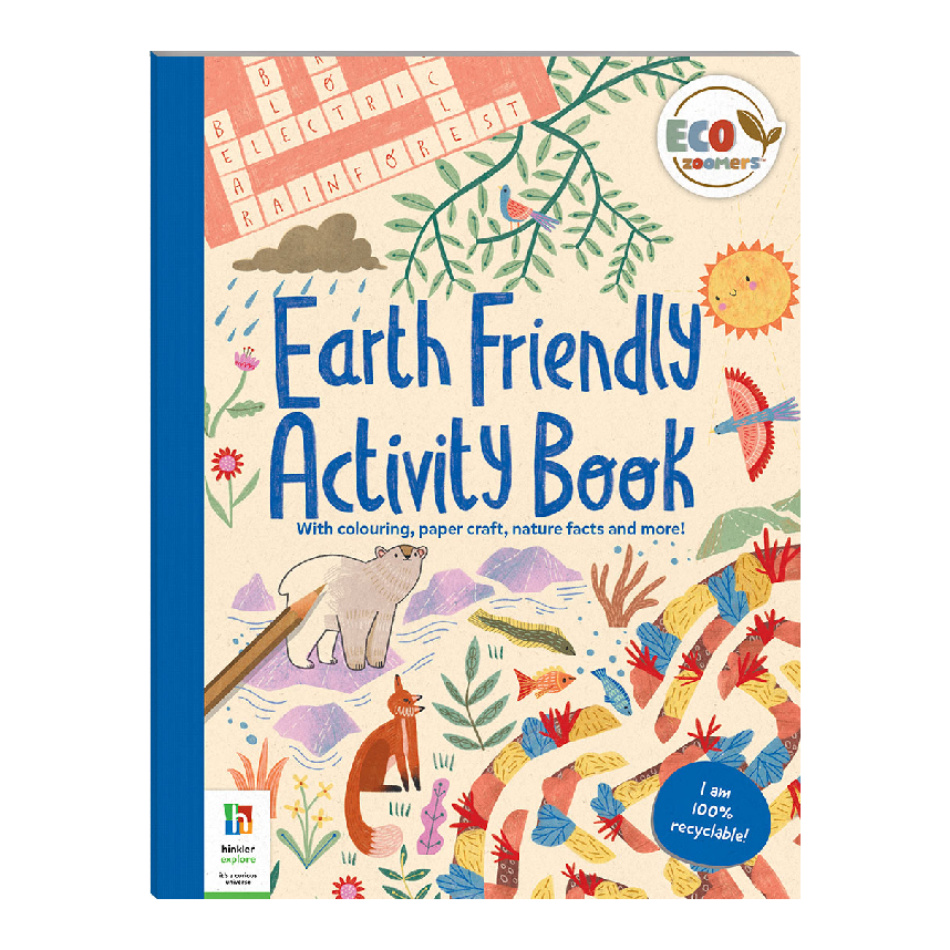 Eco Zoomers- Earth Friendly Colour Activity Book