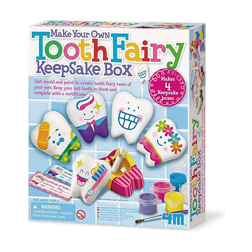 4M Make Your Own Tooth Fairy Keepsake Box