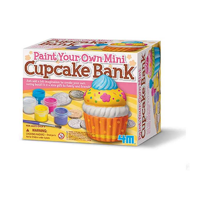 4M Paint Your Own Mini Cupcake Bank