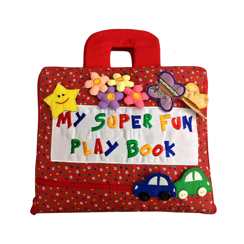 SmartMama Soft Play Fabric Book: My Super Fun Play Book