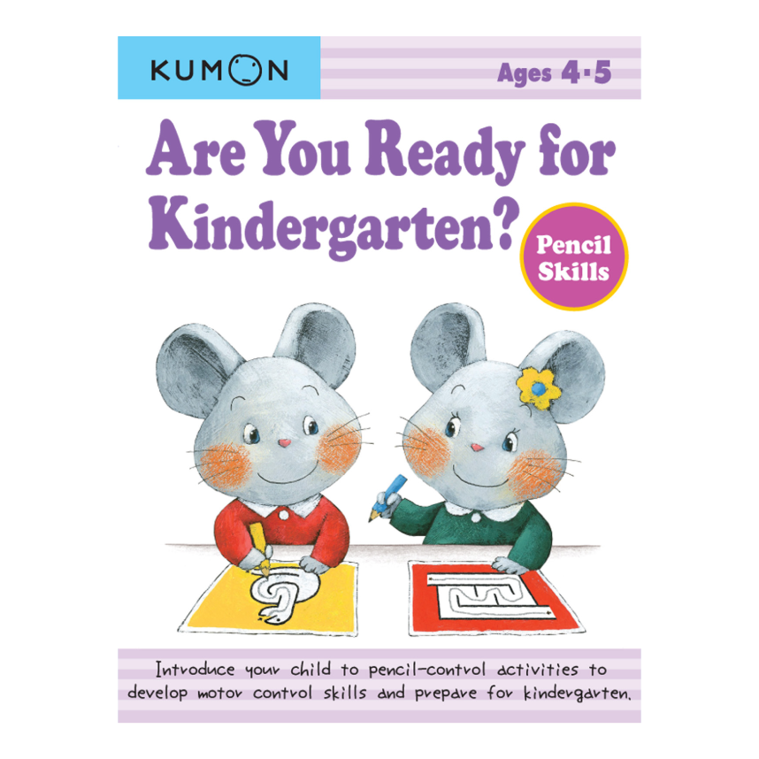 Kumon Are You Ready For Kindergarten? Pencil Skills