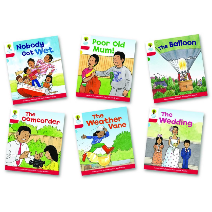 Oxford Reading Tree: Level 4: More Stories A: Mixed Pack of 6