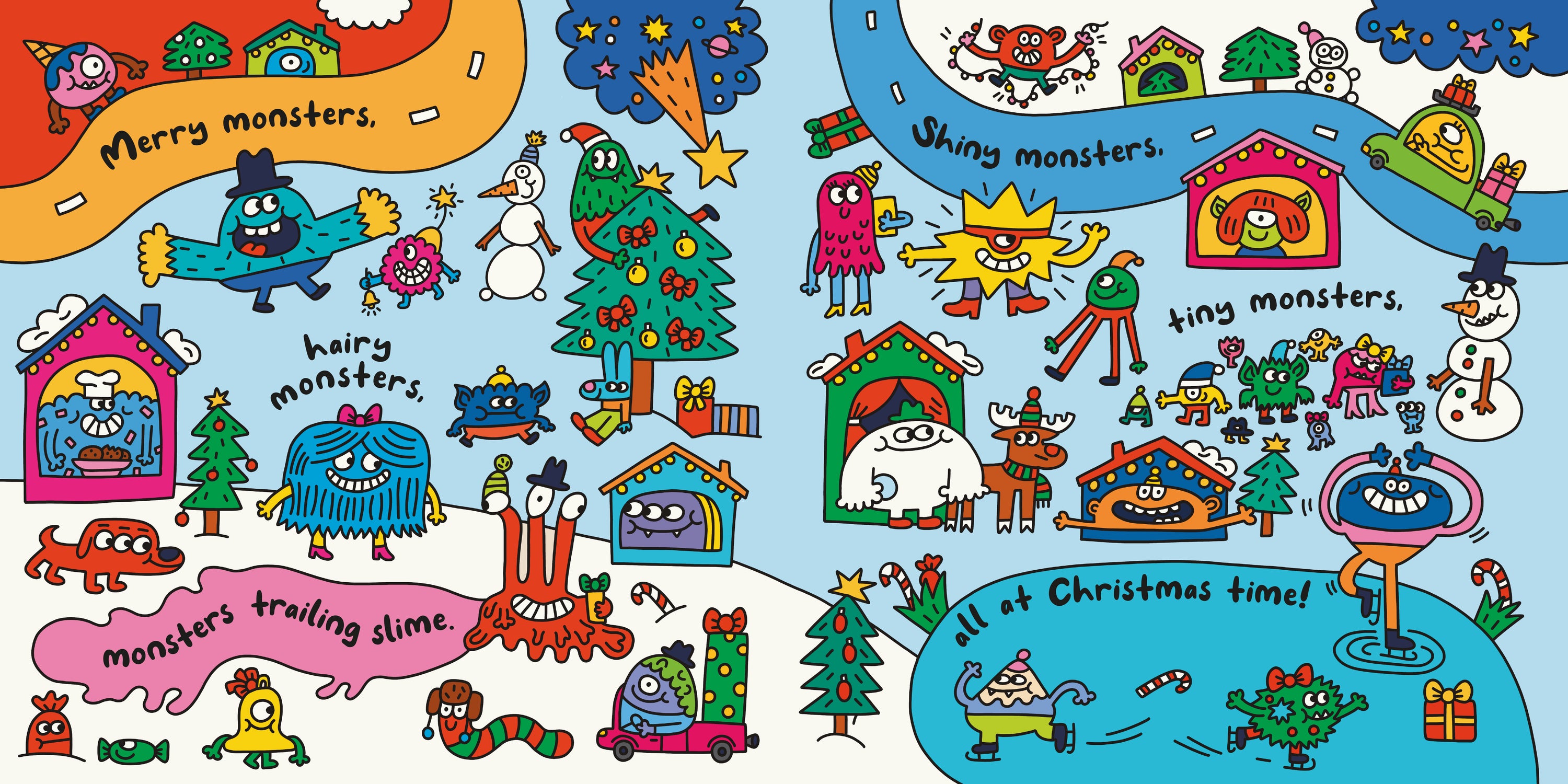 Monsters At Christmas