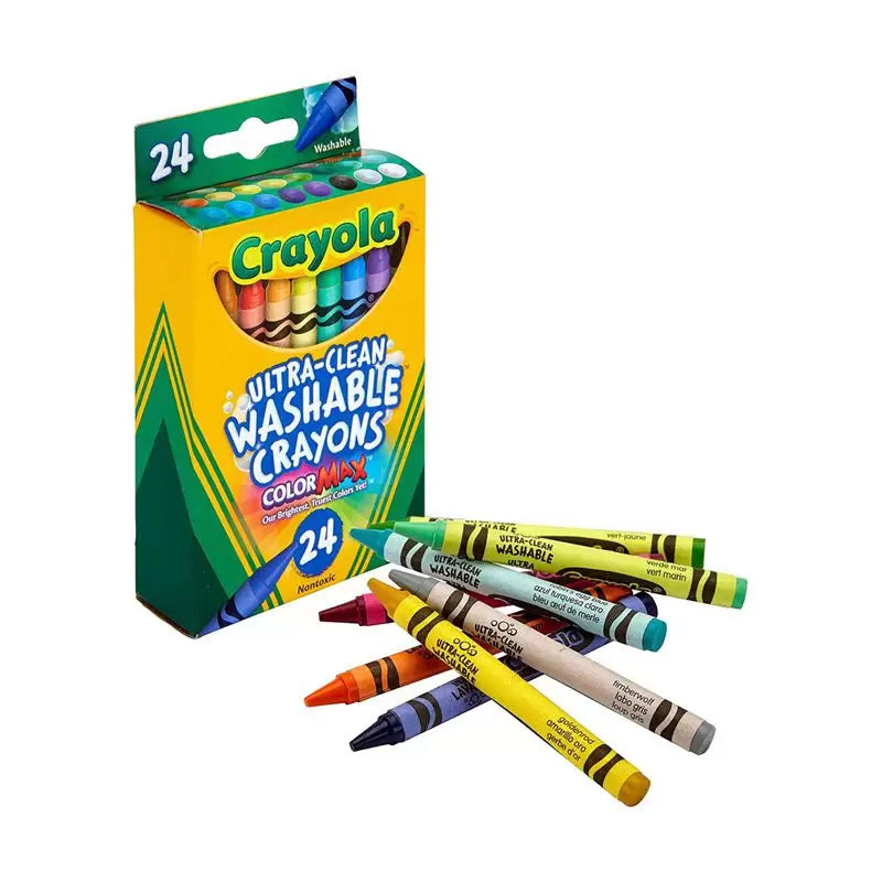 Crayola Regular Washable Crayons 24ct