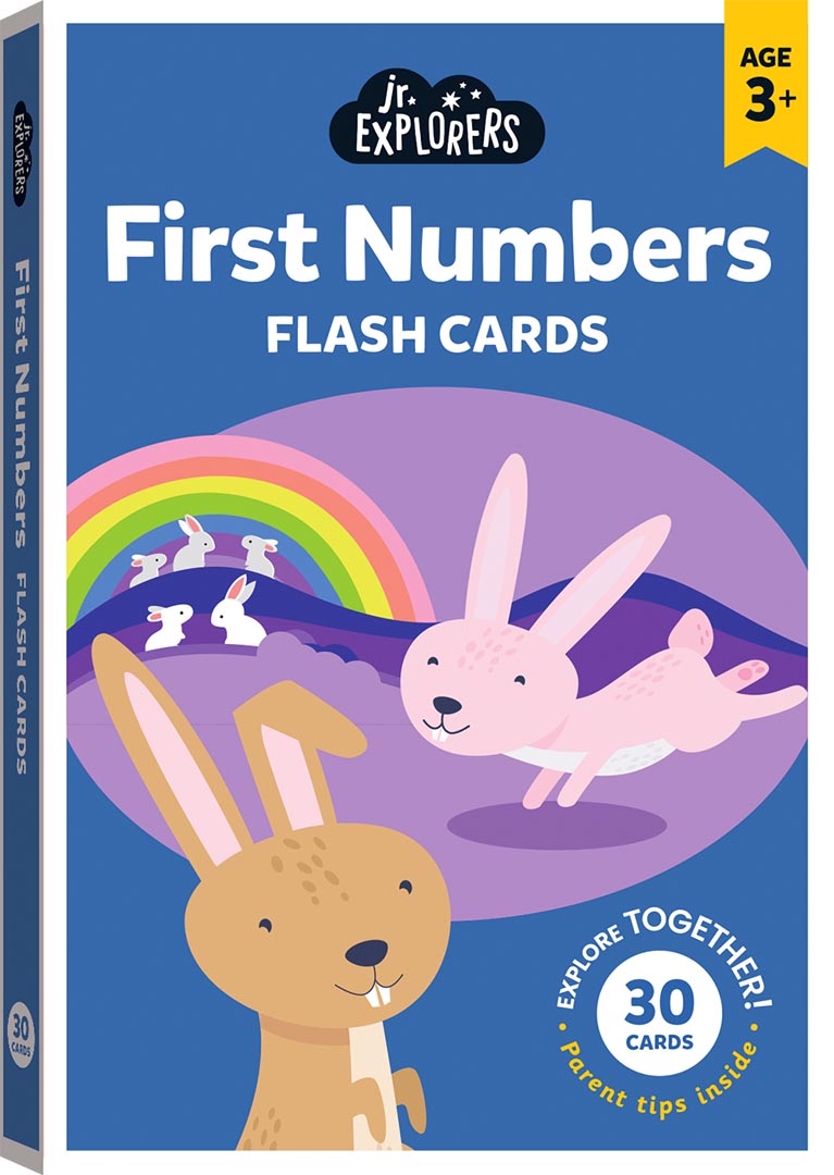 Junior Explorers Large Flashcards: First Numbers