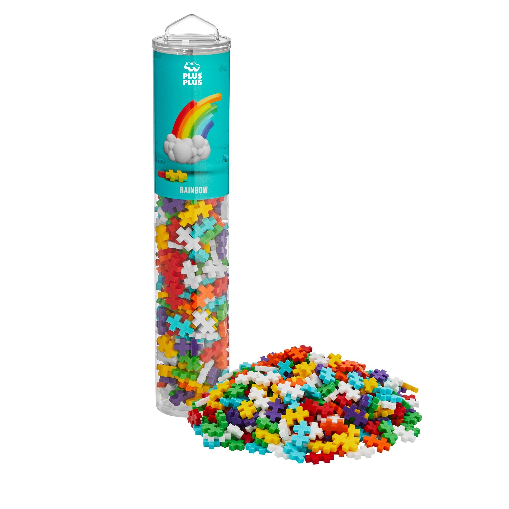 Plus-Plus Rainbow Mix / 240 pcs Tube