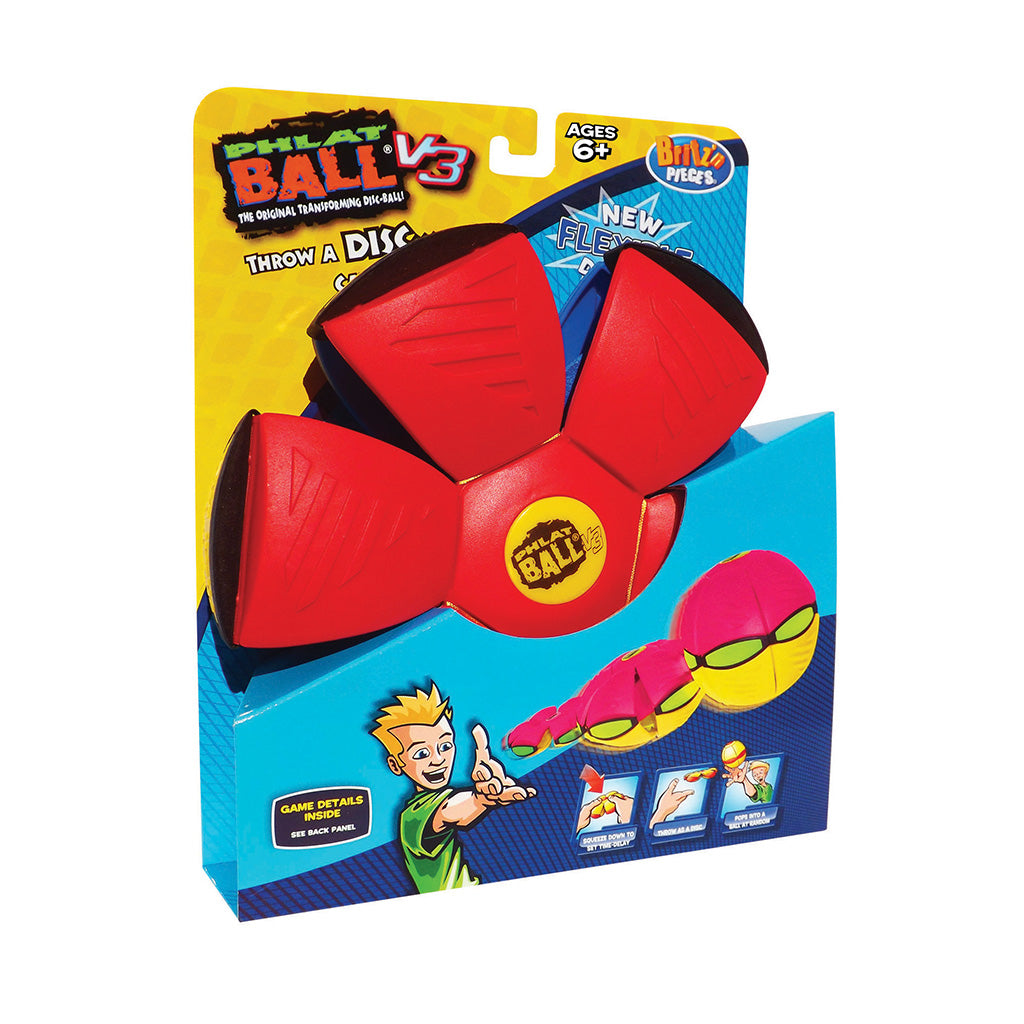 Britzn Pieces Phlat Ball (Green/Red/Yellow)