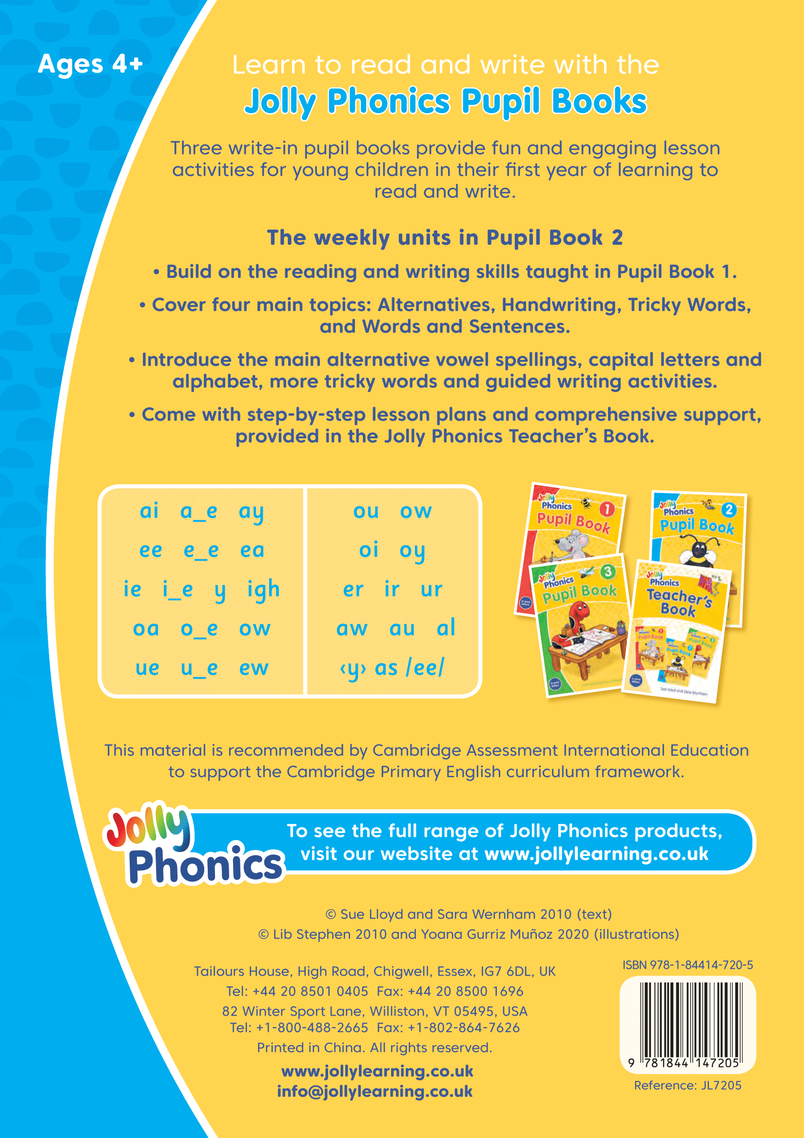 Jolly Phonics Pupil Book 2