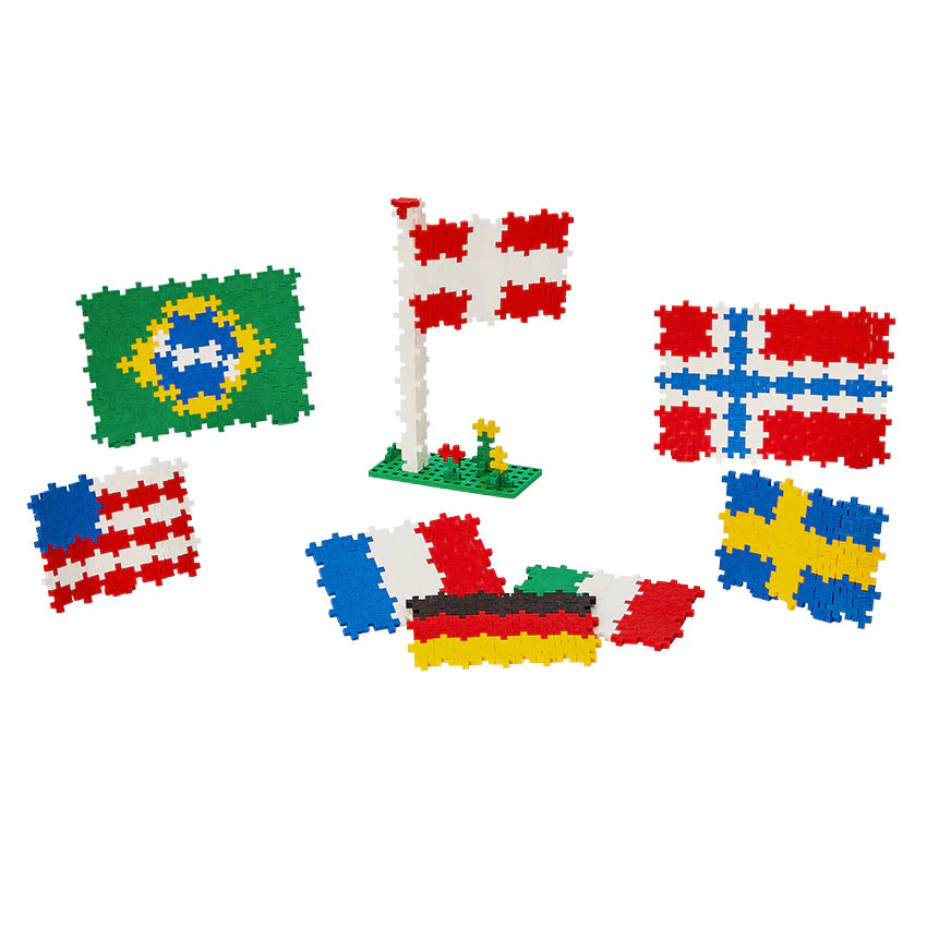 Plus-Plus Learn To Build Flags Of The World