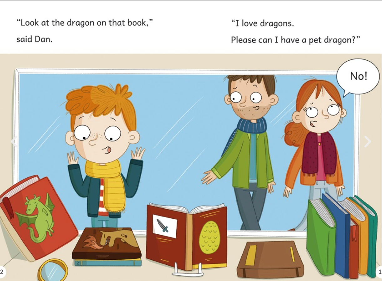 Maverick Early Reader Yellow (Level 3): Can I Have A Dragon?