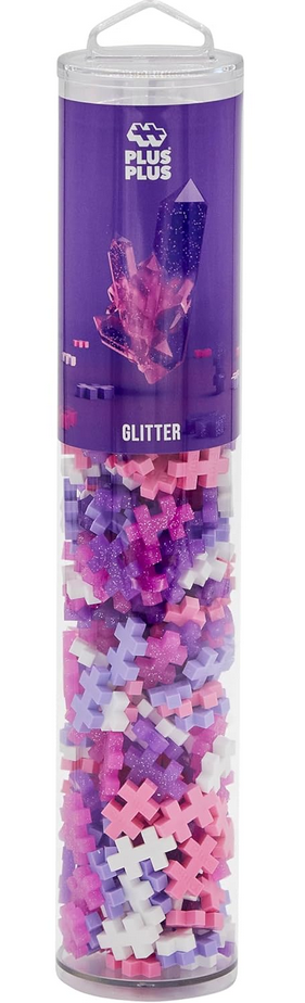 Plus-Plus Glitter Mix / 240 pcs Tube