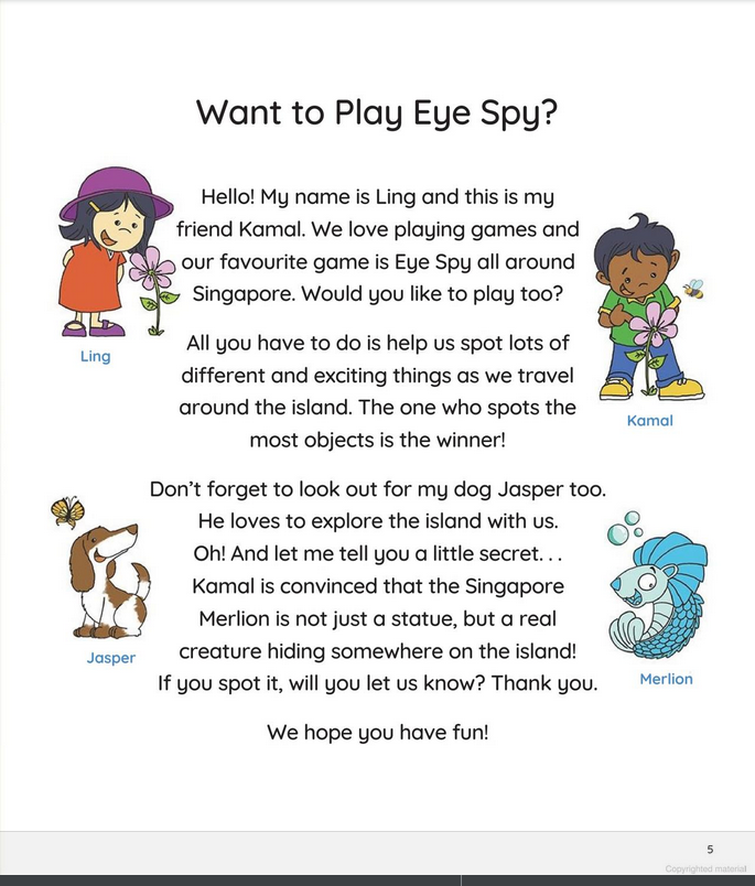 Eye Spy Singapore: A Look-and-Find Activity Book