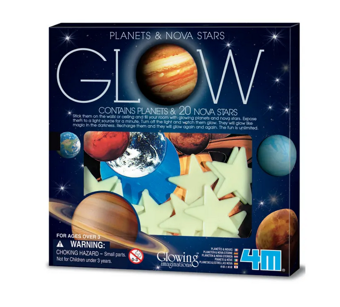 4M Glow-In-The-Dark: Planets & Nova Stars