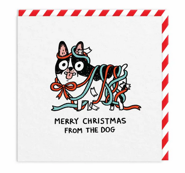 Ohh Deer Merry Christmas From The Dog