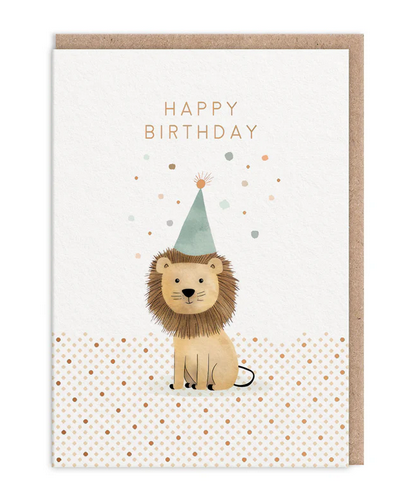 Ohh Deer Happy Birthday Lion