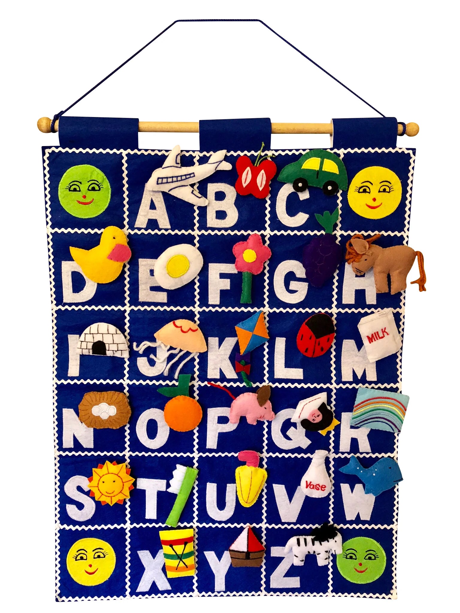 SmartMama Soft Play Fabric Wall Chart: My ABC Chart