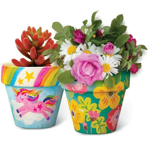 4M Paint Your Own Terracotta Flower Pots