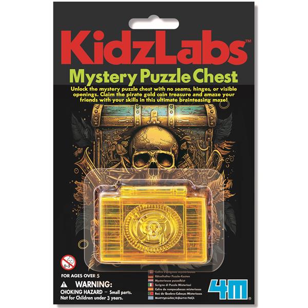 4M KidzLabs Mystery Puzzle Chest