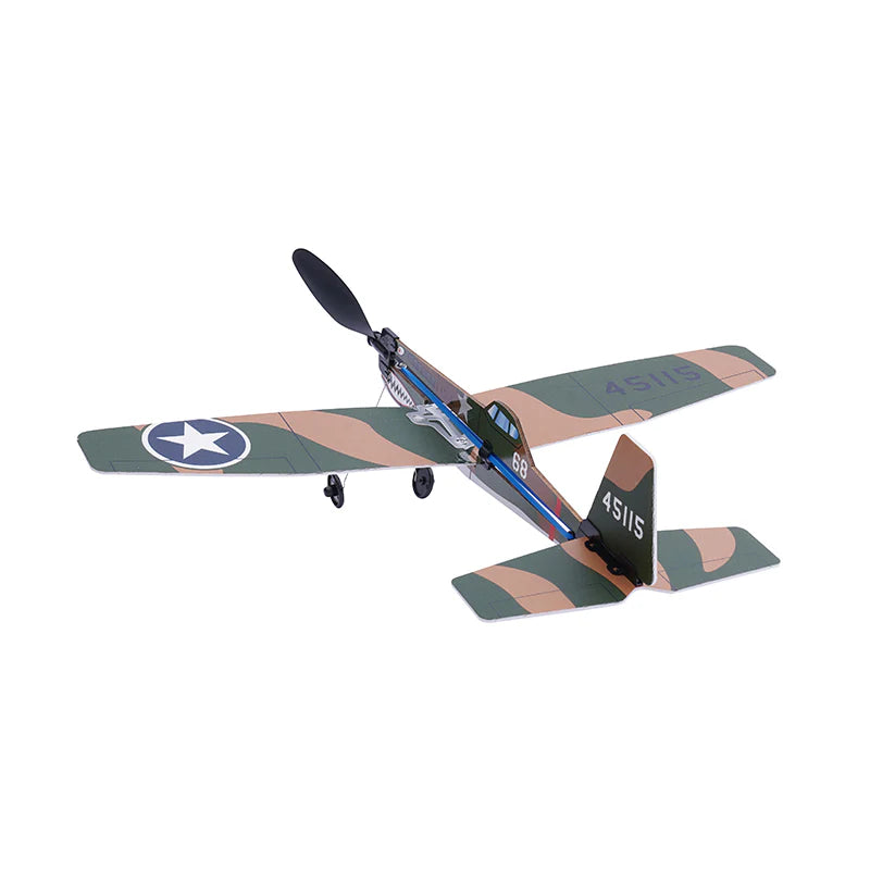 PlaySTEM Rubber Band Airplane Science - P-40 Warhawk