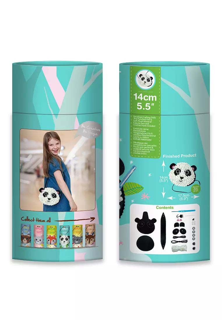 Avenir Loopie Fun My First Plush Bag - Panda