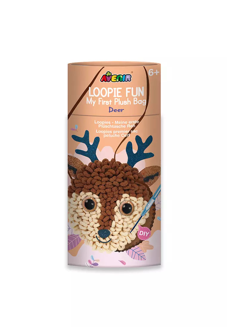 Avenir Loopie Fun My First Plush Bag Deer