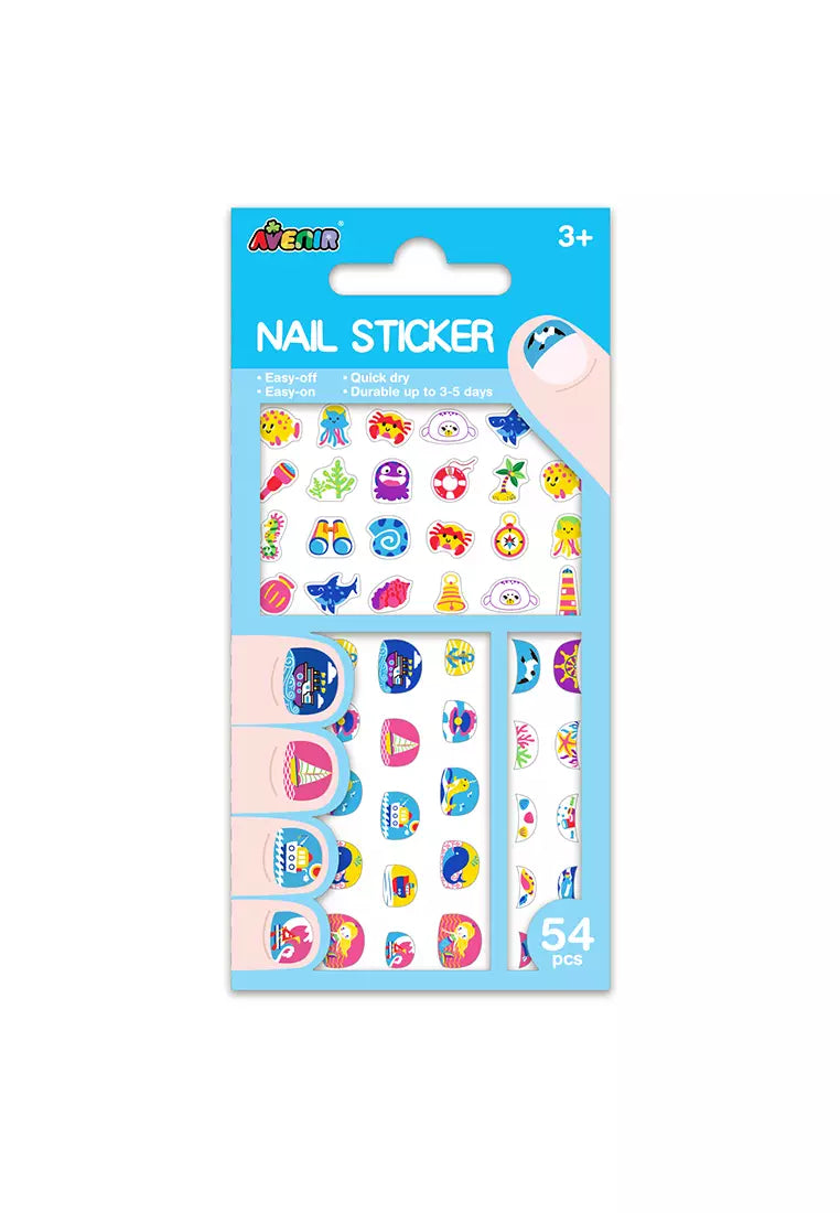 Avenir Small Nail Stickers - Under the sea