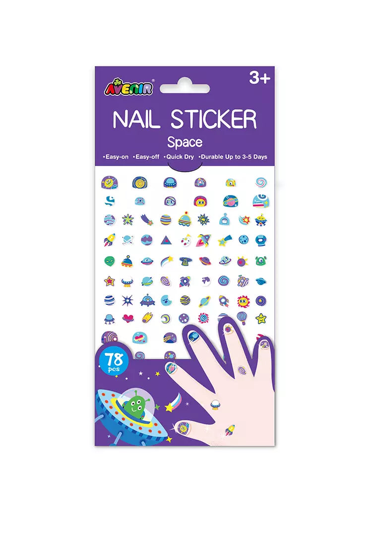 Avenir Large Nail Stickers - Space