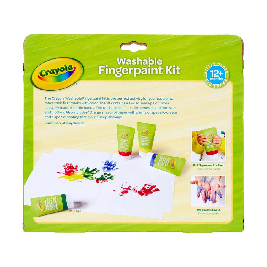 Crayola My First Crayola Washable Fingerpaint Kit