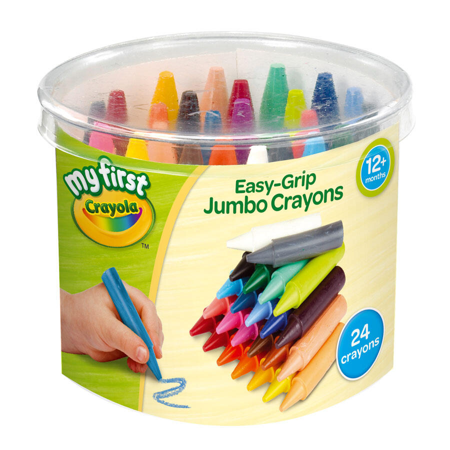 Crayola My First Crayola Easy-Grip Jumbo Crayons 24ct