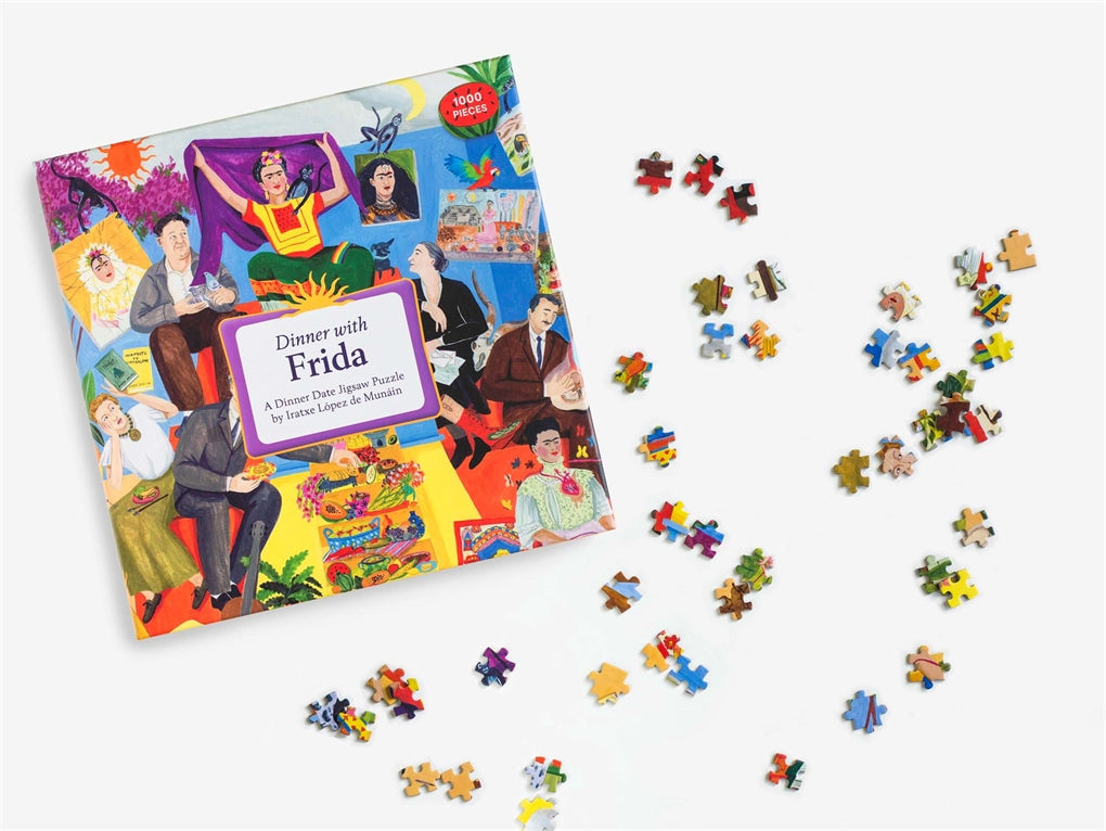 Dinner with Frida: A 1000-Piece Dinner Date Jigsaw Puzzle