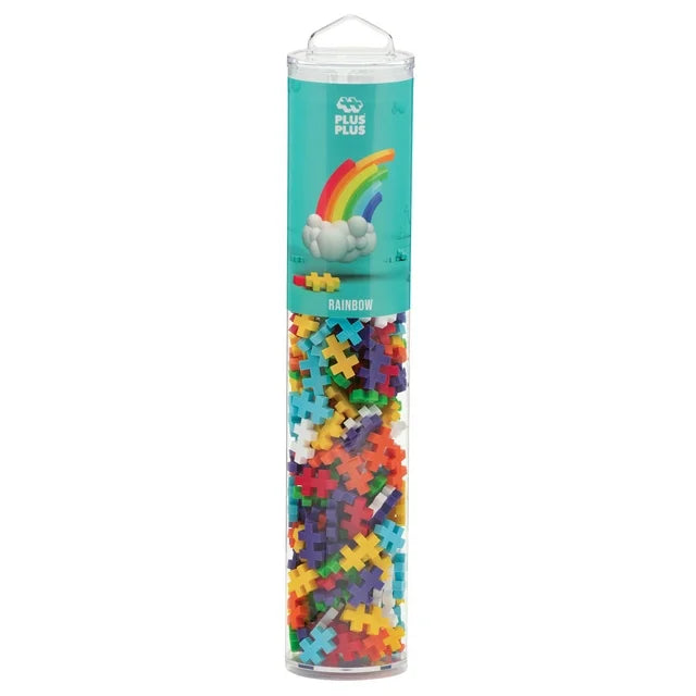 Plus-Plus Rainbow Mix / 240 pcs Tube