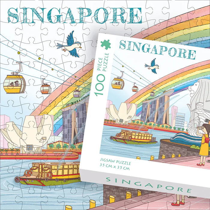 Singapore 100-piece Jigsaw Puzzle: ABC Explore Singapore