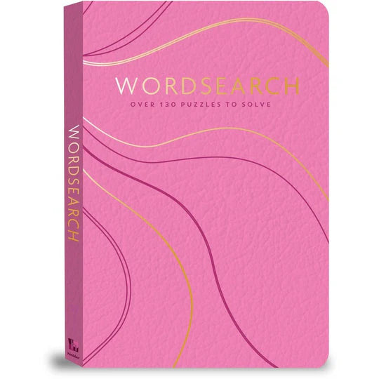 Faux Leather Puzzle Word Search (Pink)