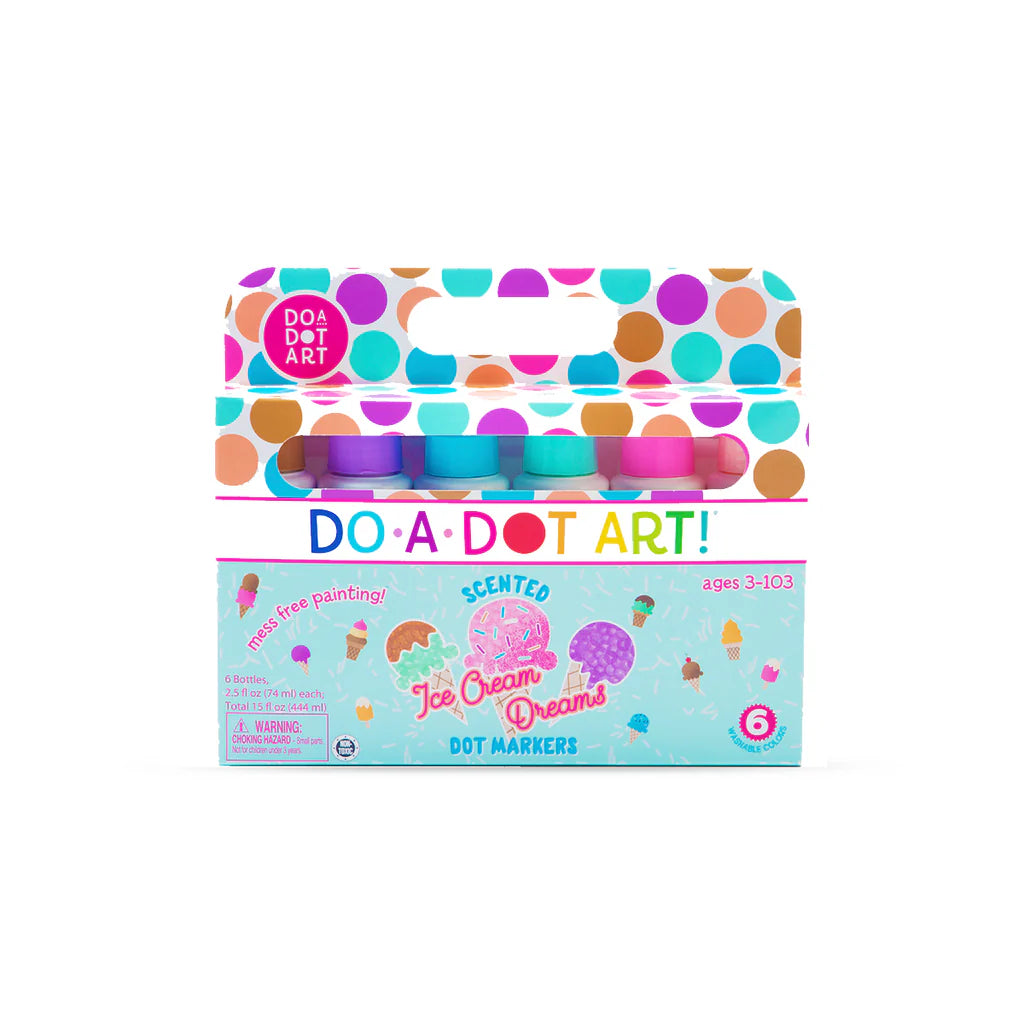 Do-A-Dot Art 6-Pack Scented Ice Cream Dreams Dot Markers