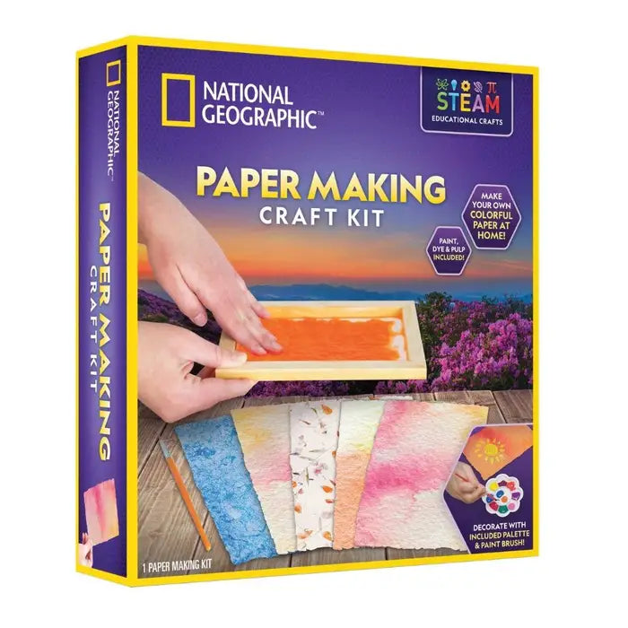 National Geographic Paper Making Craft Kit