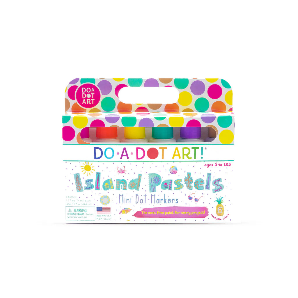 Do-A-Dot Art 6-Pack Island Pastels Mini Dot Markers