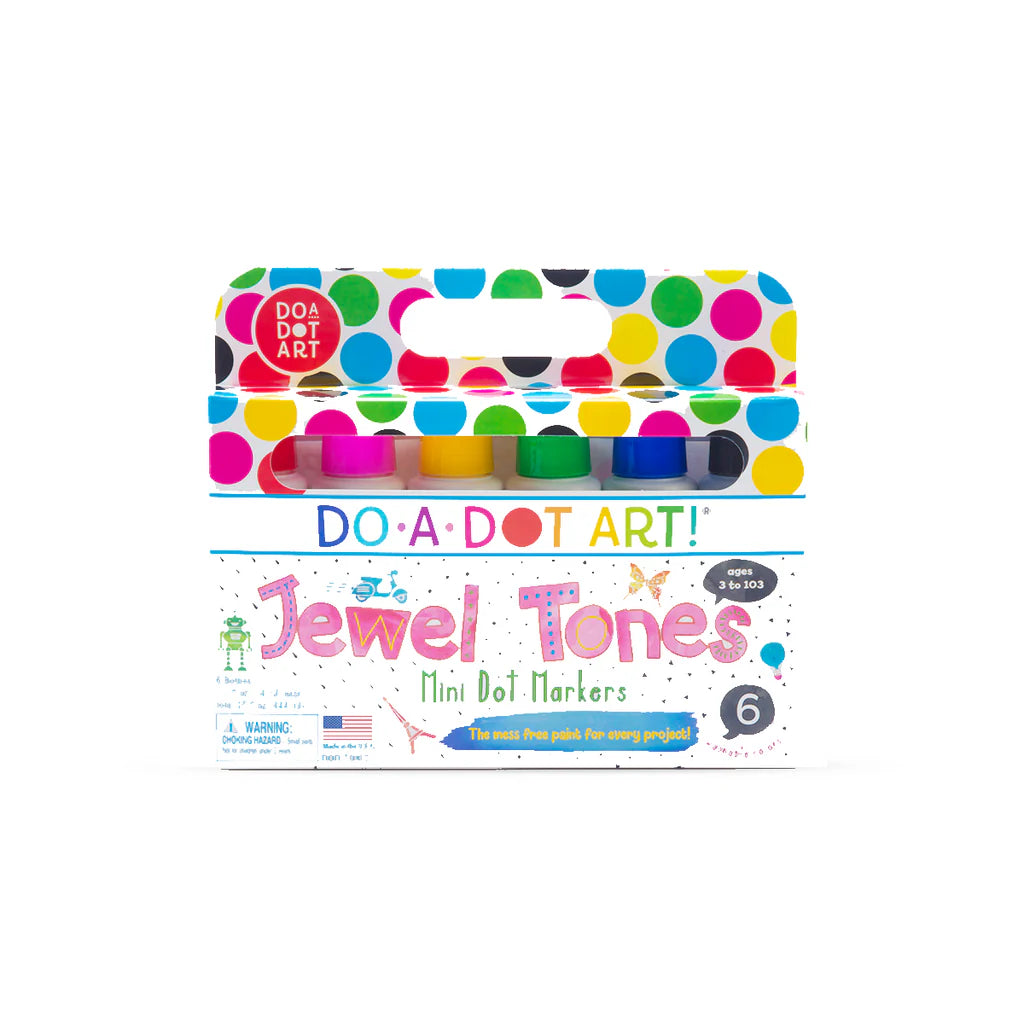 Do-A-Dot Art 6-Pack Jewel Tones Mini Dot Markers