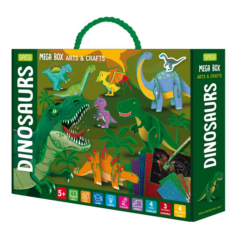 Mega Box Arts & Crafts: Dinosaurs