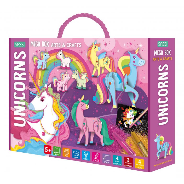 Mega Box Arts & Crafts: Unicorns