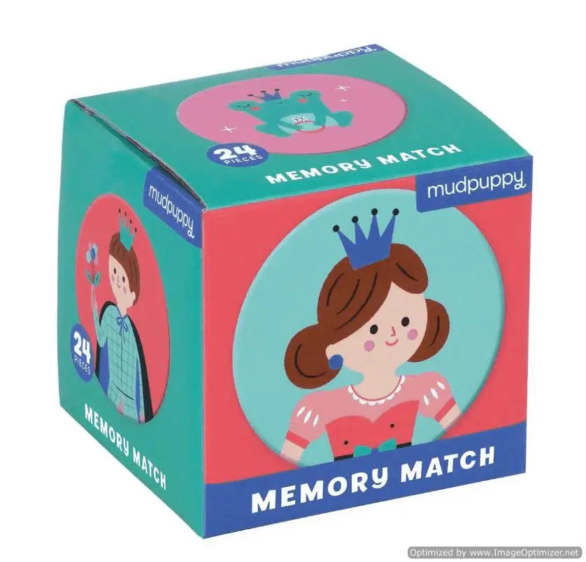 Mudpuppy Mini Memory Match: Enchanting Princess